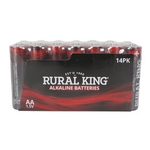 14 count Rural King AA or AAA alkaline. batteries, $1.50, free pickup, Rural King