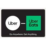 $100 Uber / Uber Eats eGift Card (Email Delivery) $90