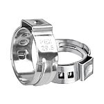 100 Pcs 1/2'' &amp; 50Pcs 1'' Pex Cinch Clamp Ring,304 Stainless Steel Single Ear Hose Clamp,Crimp Hose Clamp for Pex Tubing Pipe Fitting Connections, $5, FS for Prime, Woot!