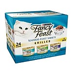 (24 Ct, 3 oz) Fancy Feast Purina Grilled Seafood Feast, Variety Pack, $10.99, FS for Prime, Woot!