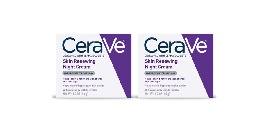 2 pack CeraVe Skin Renewing Night Cream 1.7 Ounce, $19.99, FS for Prime, Woot!