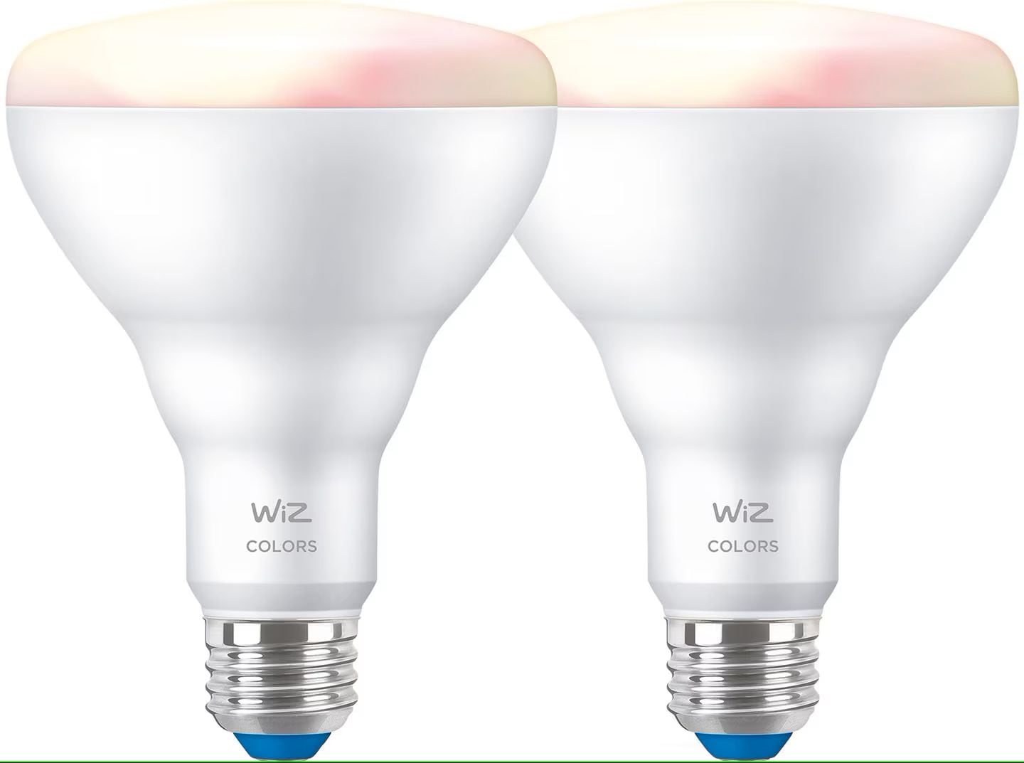 2 pack WiZ 650-Lumen 7.2-Watt White Line Voltage Plug-in Smart LED Flood Light, $9.98, free pickup, Lowe's