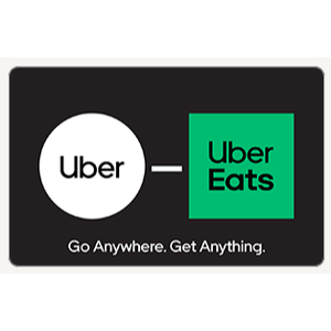 $  100 Uber-Uber Eats gift card, $  90, Paypal