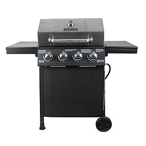 MyLowe's Rewards members, Master Forge Stainless steel 4 -Burner Liquid Propane Gas Grill, $149