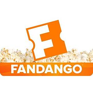 $50 Fandango eGift Card (Email Delivery) $40