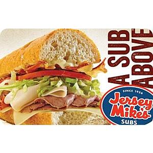 Dining Gift Cards: $50 Panera Bread, Firehouse Subs or Jersey Mike's $42.50 each + Earn 4x Kroger Fuel Points