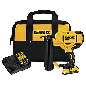 REFURBISHED DeWalt DCN680D1R 20V MAX XR 18 Gauge Cordless Brad Nailer with 2Ah battery and charger, 2 yr warranty, $246, ebay