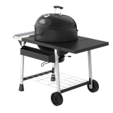 Expert Grill Charcoal Kettle Cart Grill with Pizza Accessories and Warming Rack, $97, FS, Walmart