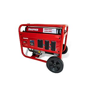 Snapper 3500 running watts/4375 starting watts generator with 208cc Briggs and Stratton engine, 9, free shipping/pickup, Lowe's