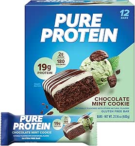 Prime Members:12-Pack 1.76-Oz Pure Protein Bars (various flavors) .90 w/ Subscribe & Save & More + Free Shipping