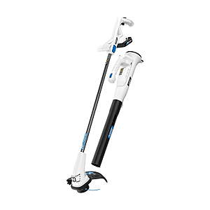 HART 20-Volt 10-inch String Trimmer/Bazooka Leaf Blower Combo Kit, (1) 2.0Ah Lithium-Ion Battery, $94, FS, Walmart
