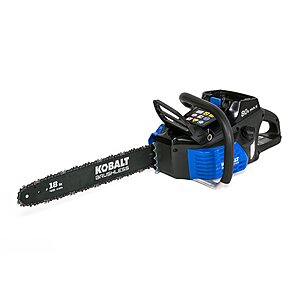 Kobalt 80-volt 18-in Battery Chainsaw, tool only, $119, free pickup, Lowe's