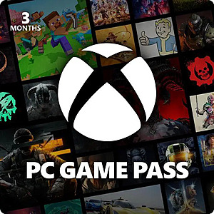 3-Month Microsoft PC Game Pass Membership $30 (Digital Delivery)