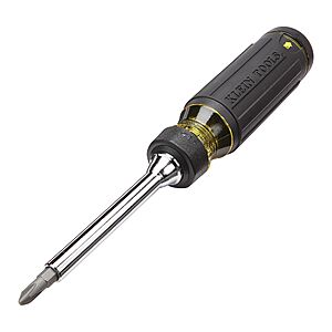 Klein Tools 15-in-1 Multi-Bit Ratcheting Screwdriver, $19.98, free pickup, Lowe's