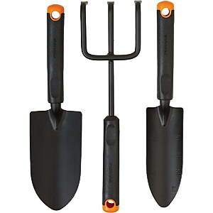 3-Pc Fiskars Garden Tool Set