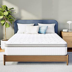 Neo Sleep Queen Size Mattress, 10 Inch Hybrid Comfort & Supportive Mattress in a Box, Cooling Gel Memory Foam and Pocket Springs with Pressure Relief, $159.98, Amazon