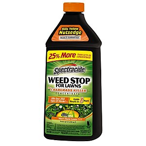 40oz Spectracide Weed Stop For Lawns Plus Crabgrass Killer, $6, Lowe's