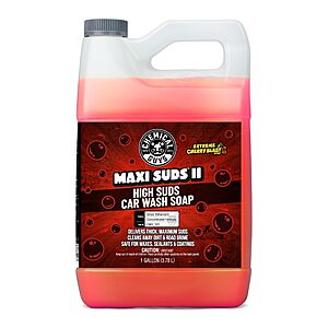 1 gallon, 128oz, Chemical Guys CWS_101 Maxi-Suds II Foaming Car Wash Soap, Cherry scent, $24.22 with Subscription, Amazon