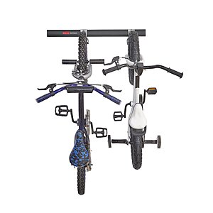 3-Pc 32" Rubbermaid FastTrack Garage Steel Bike Rack Kit $21 + Free S&H