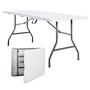 Select Locations: 6-ft Peakform Fold-In-Half Outdoor Table $30 + Free Pickup