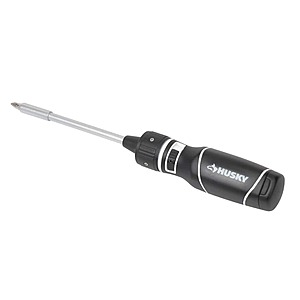 HUSKY Continuous Drive Ratcheting Screwdriver Set (18-piece), $12.97, free shipping, Home Depot