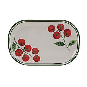 Better Homes and Gardens Bamboo Melamine Serving Tray, Tomato or Olive, $2.48, FS WM+, Walmart