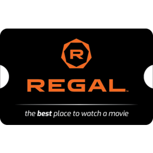 $50 Regal Cinemas Gift Card for $42.50, Paypal