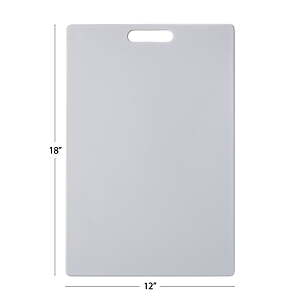 Farberware 12-inch x 18-inch Poly Utility Cutting Board, $1.68, FS WM+, Walmart