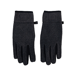 Ozark Trail Mens Fleece Gloves, Black, Charcoal Heather, S/M, $2.76, FS WM+, Walmart