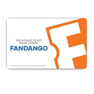 $25 Fandango egift card, $19