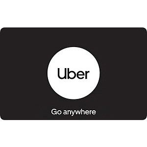 10% off Uber, Uber Eats gift cards, giftcards.com