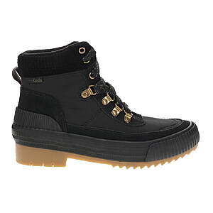 Keds Womens Fielder WaterResistant Round Toe Lace Up Ankle Boots, 2 colors, $24.95, FS, Walmart