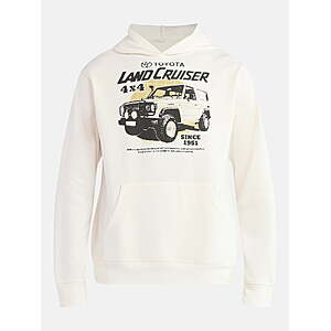 Toyota Men's and Big Men's Land Cruiser Graphic Hoodie, $6.95-$7.46 for most sizes, Walmart