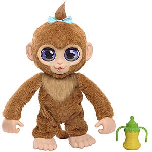 furReal Peanut the Playful Monkey Interactive Toy, 15-inch Realistic Plush, $40, FS, Walmart