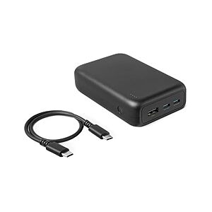 $12.99, FS Prime, Amazon Basics High-Capacity Portable Charger Power Bank with 3-Port Output, 20,000 mAh, Black, Woot!