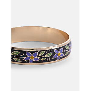 $2.02, WM, No Boundaries Floral Bangle Bracelet, Women's