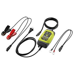 $14.99, FS, Blemished RYOBI 6V / 12V Battery Charger and Maintainer, Direct Tools Outlet