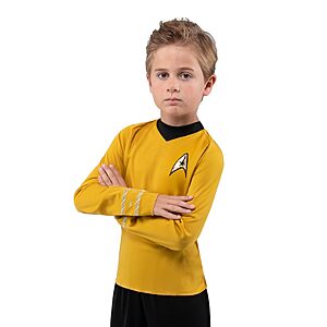 Star Trek Youth Halloween Costumes: Spock (Small) $4.50, Captain Kirk (Medium) $2.70 