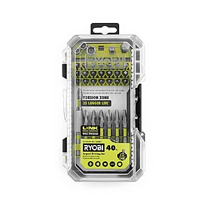 $8.97, FS, Ryobi Impact Rated Driving Set (40-Piece)