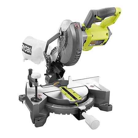 RECONDITIONED RYOBI 18V ONE+ 7-1/4" Compound Miter Saw, $70 + $7.50 shipping