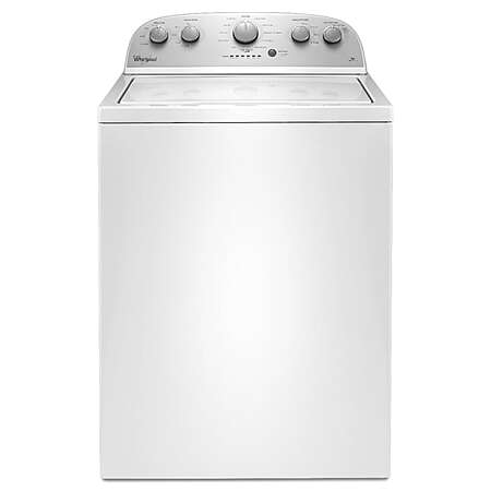 Whirlpool Deep Water Wash High Efficiency Agitator Small ( 3.5-cu ft ) Top-Load Washer ( White ), $479, Lowe's