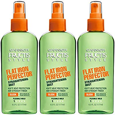 3 Pack Garnier Fructis Style Flat Iron Perfector Hair
