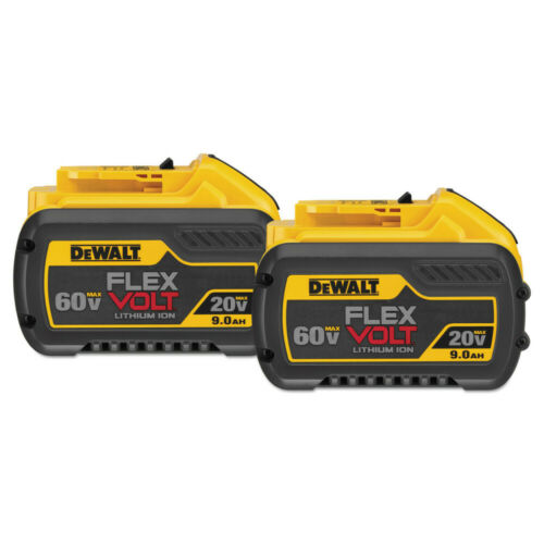 2 pack DEWALT DCB6092 20V/60V MAX FLEXVOLT 9 Ah Li-Ion Battery, $199.99, CPO via ebay