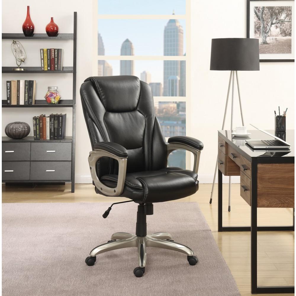 Serta Big Tall Commercial Office Chair With Memory Foam Black