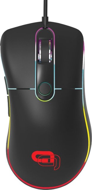 Alpha Gaming - Bandit Wired Optical Gaming Mouse - Black, $6.99, Free shipping, Best Buy