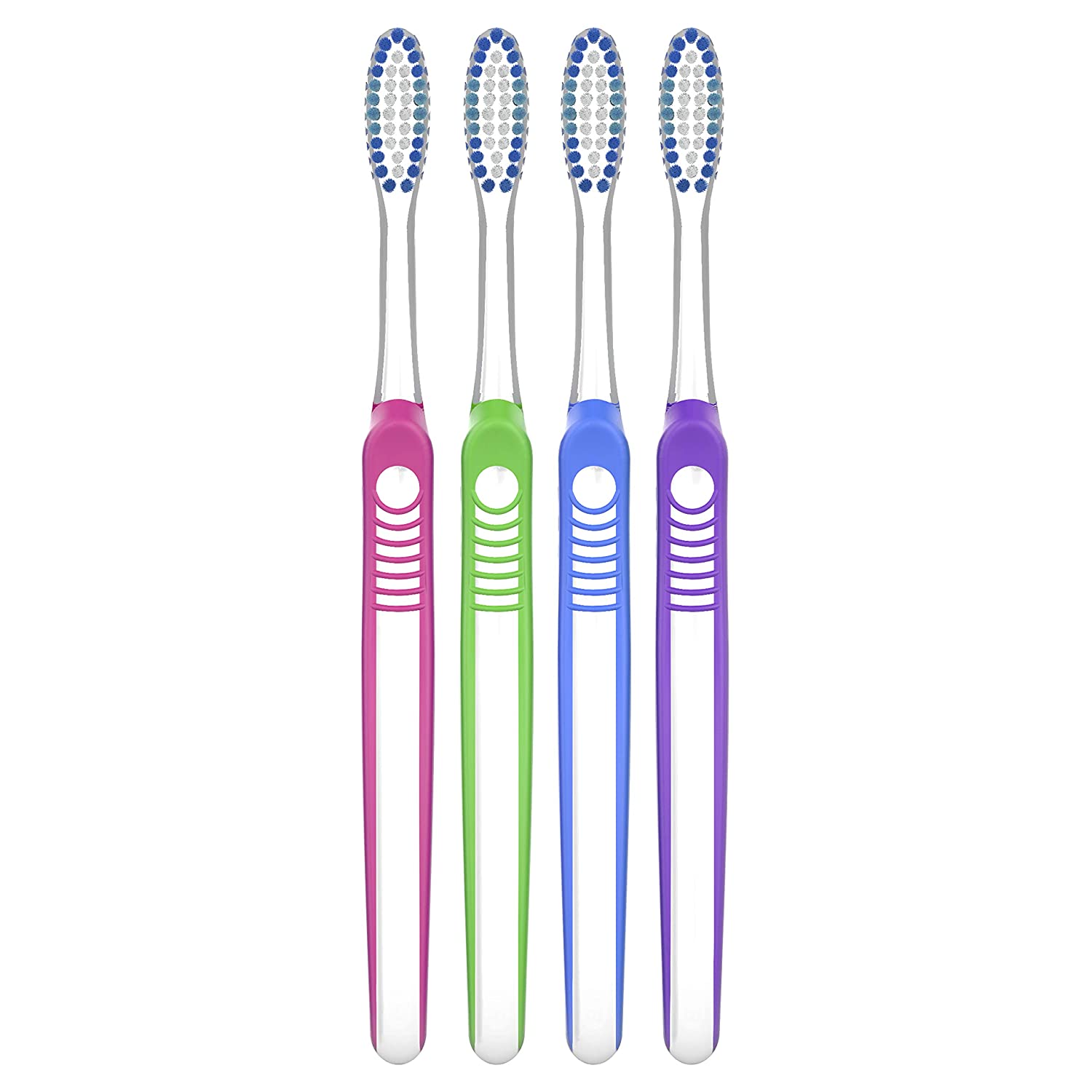 Back I/S : 4 count Oral-b Indicator Contour Clean Toothbrushes, Extra Value Pack, Medium, $1.38 w/ S&S, after coupon, Amazon