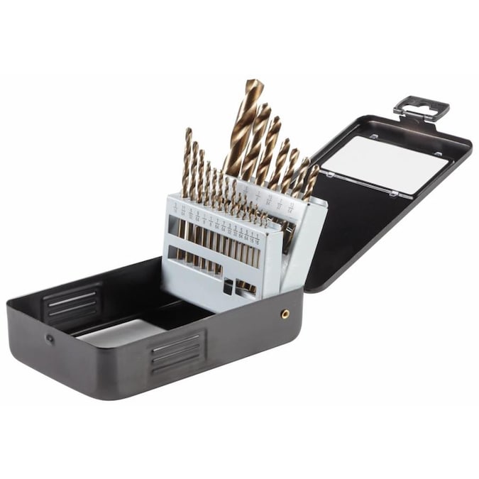Bosch 21-Piece Assorted Gold Oxide Coated Twist Drill Bit Set, $9.98, free store pickup, Lowe's