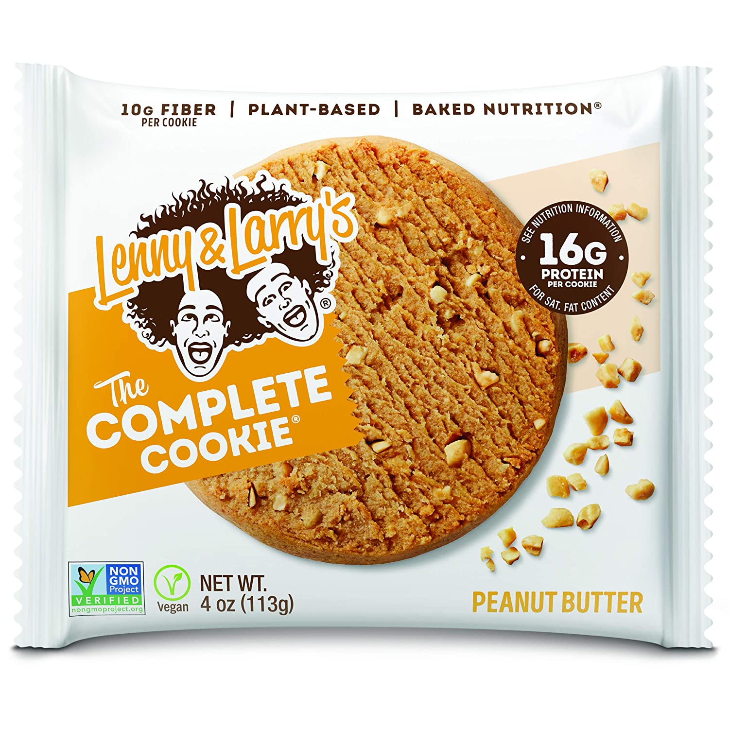 12 count Lenny & Larry's The Complete Cookie, Peanut Butter or Choc-o-mint, 4-Ounce Cookies, $11.87 w/ S&S, Amazon