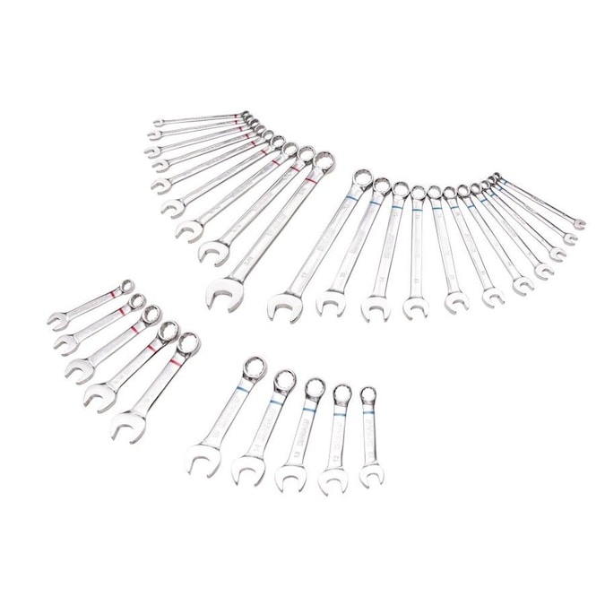 Lowe's, YMMV, Kobalt 30-Piece 12-Point Metric and Standard (SAE) Standard Combination Wrench Set as low as $12.49, free ship to store