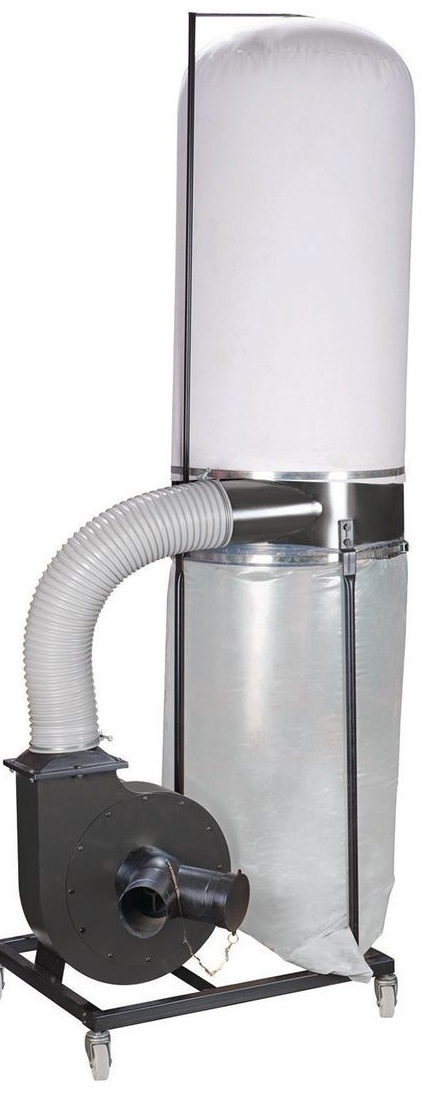 CENTRAL MACHINERY 70 gallon 2 HP Heavy Duty High Flow High Capacity Dust Collector for $179.99